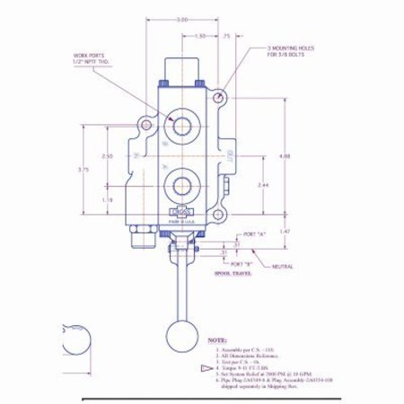 CROSS MFG SCV Control Valve 103980